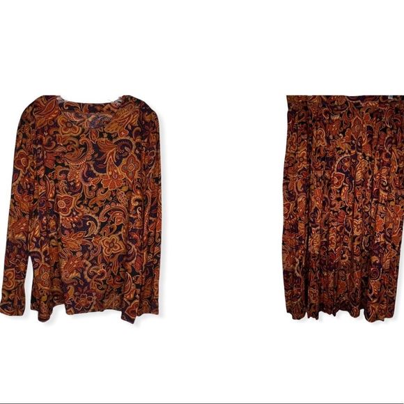 Vintage Leslie Faye Skirt‎ Set - Picture 1 of 12